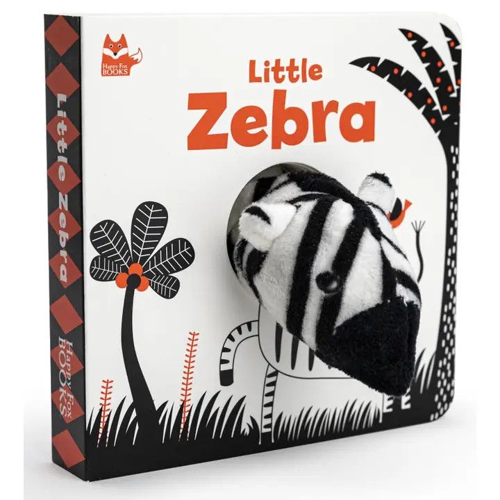 Zebra Puppet Book, Color: Book, Size: O/S