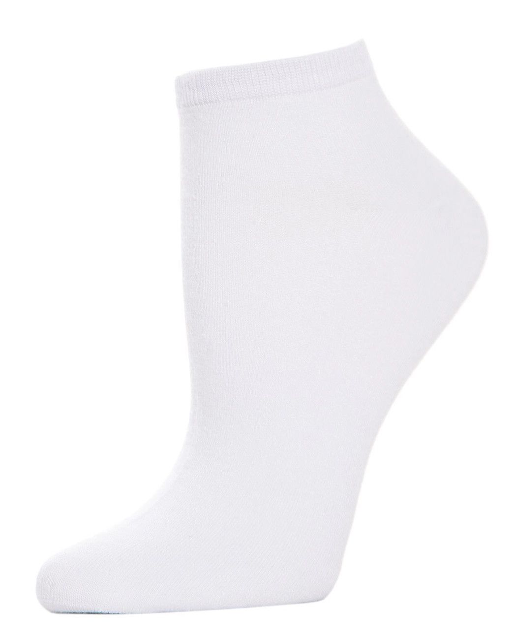 Knit Low Cut Socks, Color: White, Size: O/S