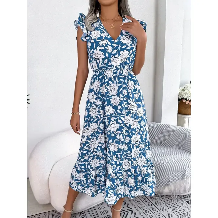 Flower Vacation Dress