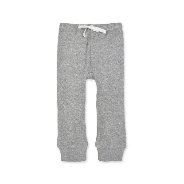Quilted Pant H Grey, Color: H Grey, Size: 6-9M