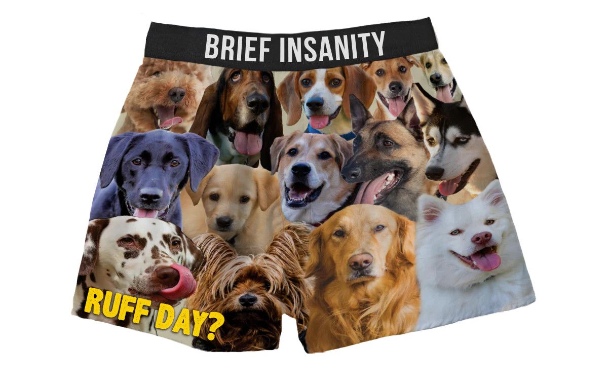 Ruff Day Boxers, Color: Multi, Size: Small