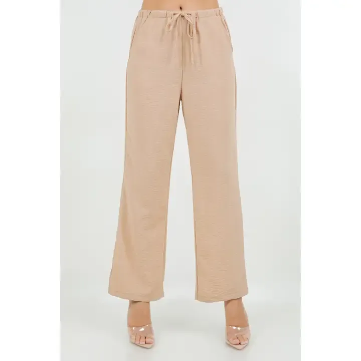 Wide Leg Relaxed Fit Pants