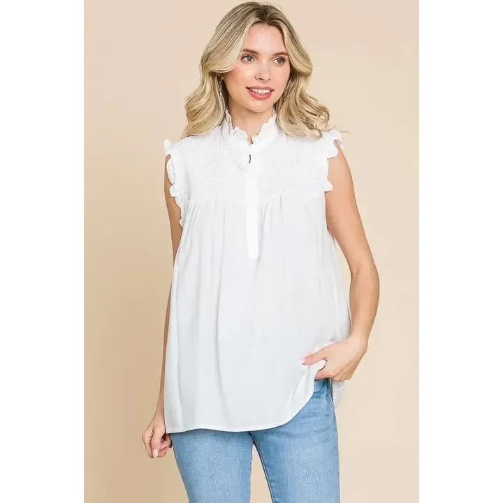 Frill Edge Tank
