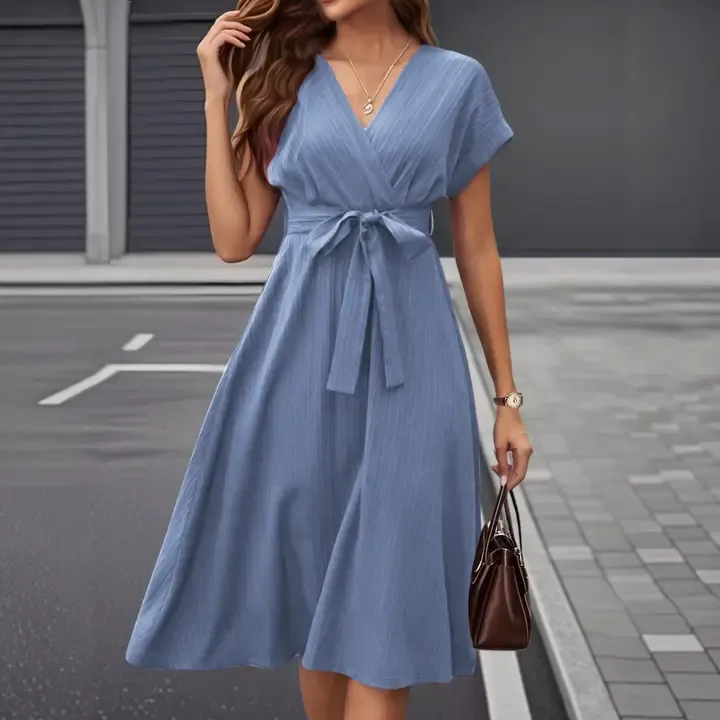 Tie Waist Midi
