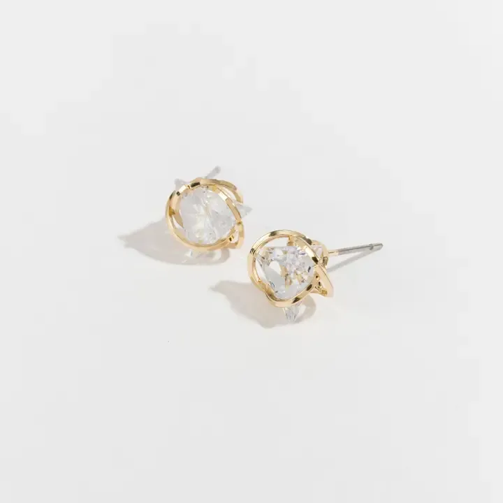 Triangle Stud Earrings