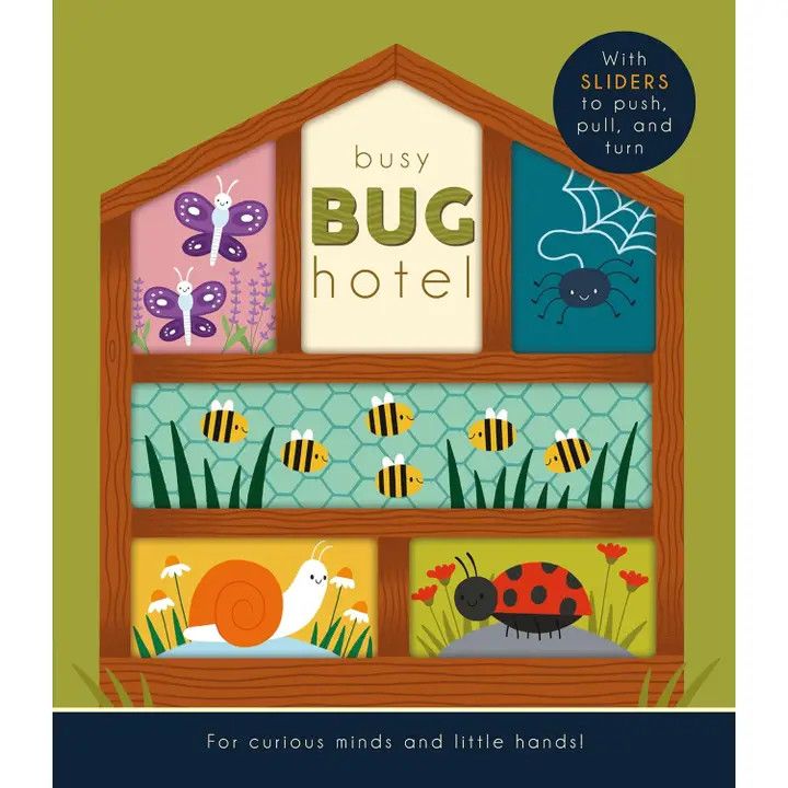 Busy Bug Hotel, Color: Book, Size: O/S