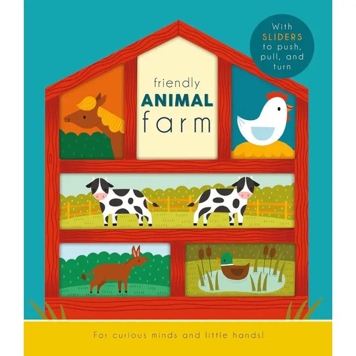 Friendly Animal Farm, Color: Book, Size: O/S