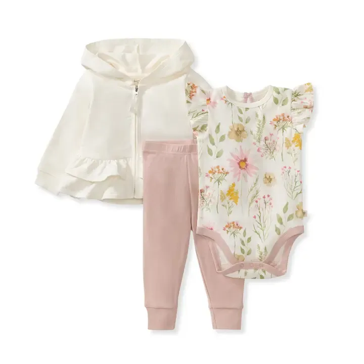 3 pc Wild Floral Set