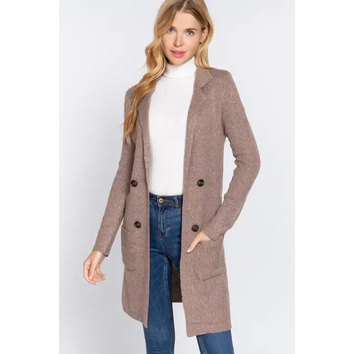 Notch Collar Jacket