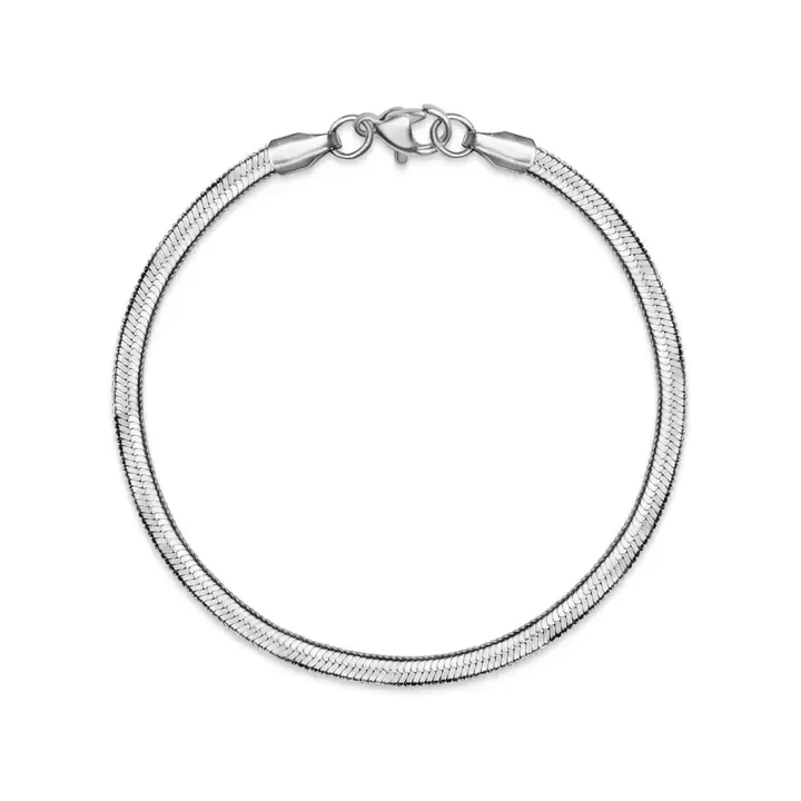 SS Herringbone Braclet