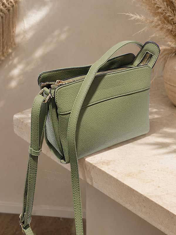 Georgina Crossbody, Color: Olive, Size: O/S