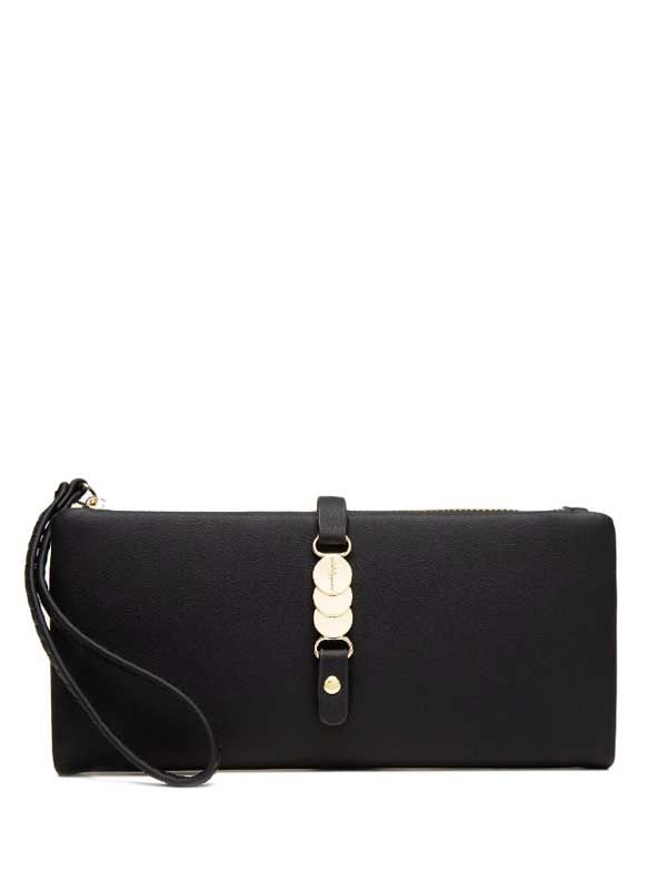 Kiera Bifold Wallet, Color: Black, Size: O/S