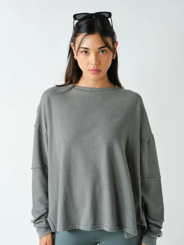 Cotton LS Top