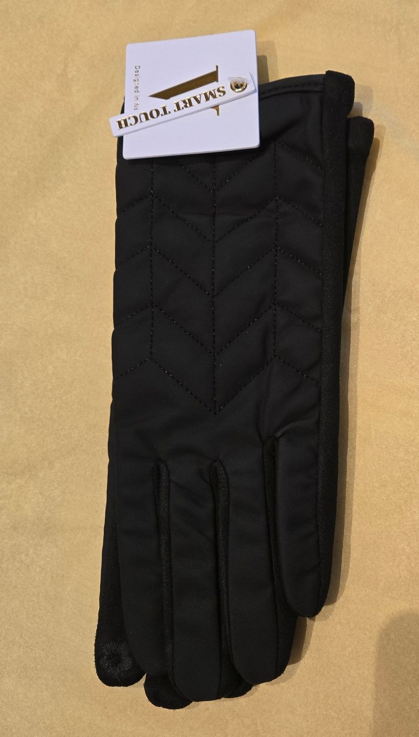 Black Gloves, Color: Black, Size: O/S