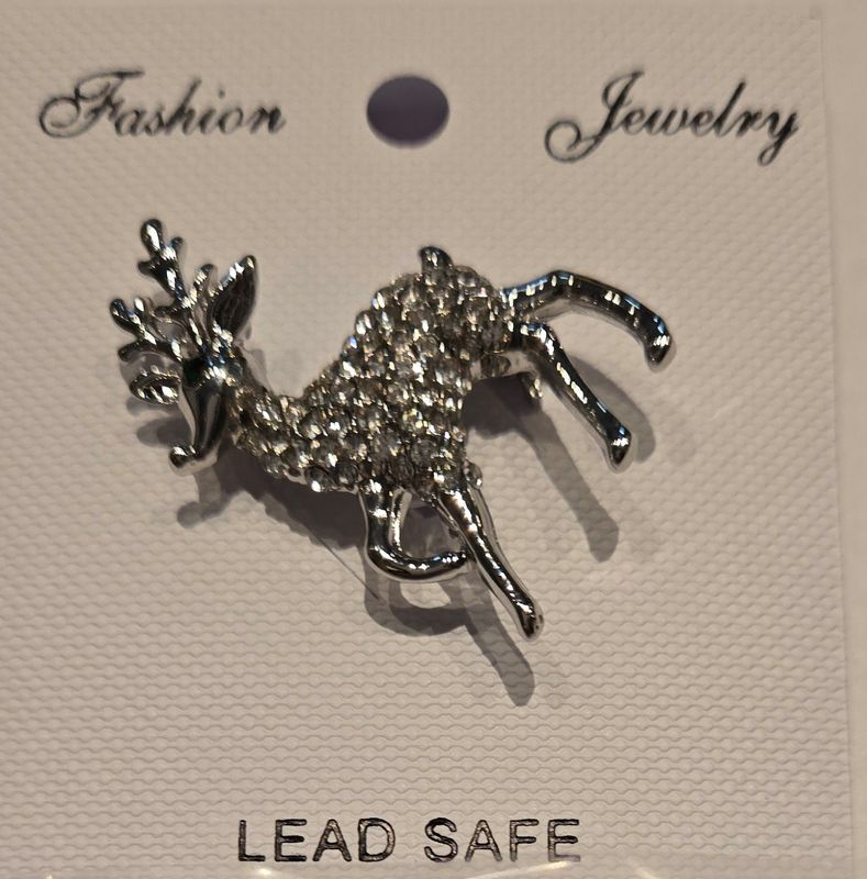 Reindeer Brooch