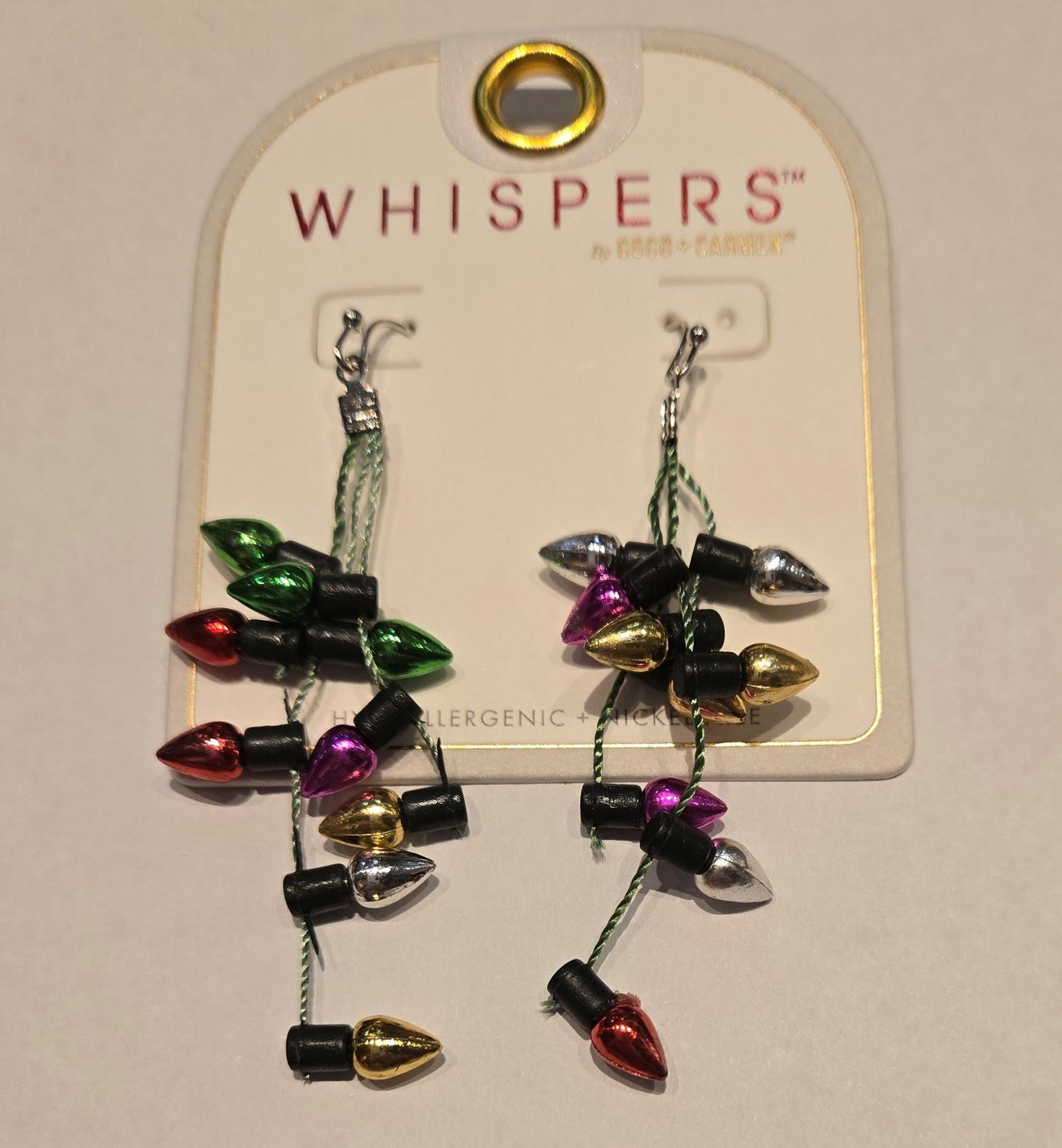 Dangling Lights Earrings, Color: Multi, Size: O/S