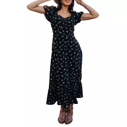 The Hawthorn Dress, Color: Hayloft, Size: XSmall