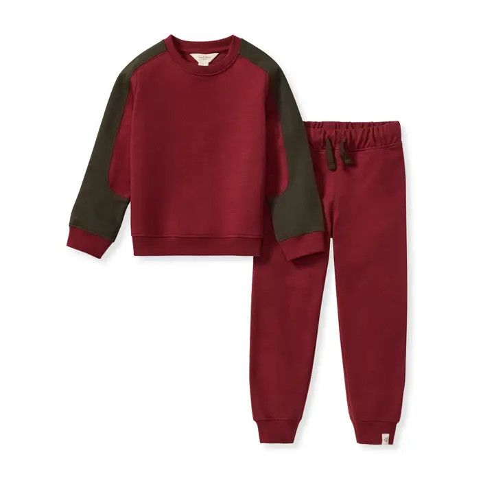 2 pc Colorblock Set, Color: BDM, Size: 9 M