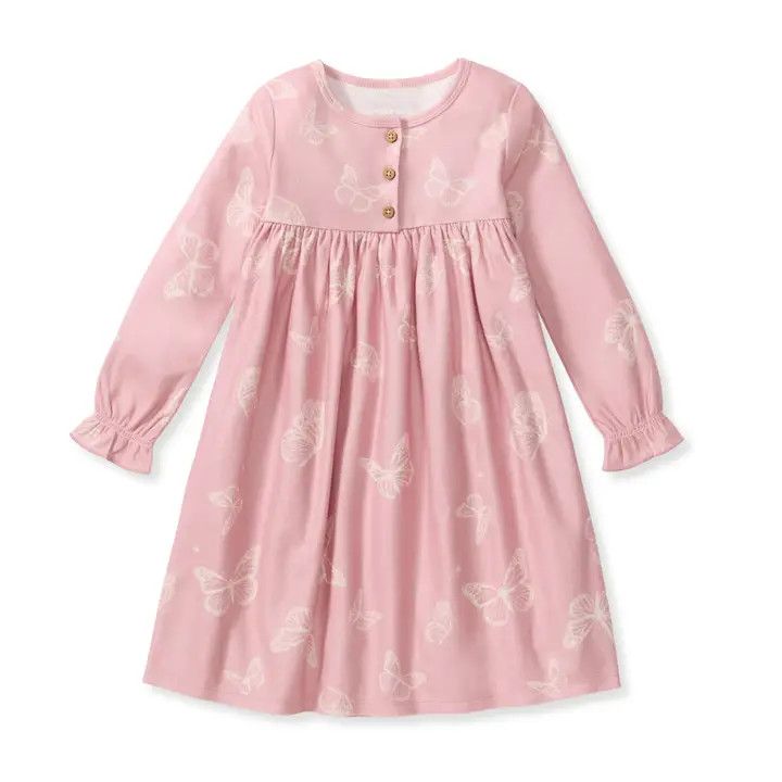 Flannel Gown, Color: Pink, Size: 3 T