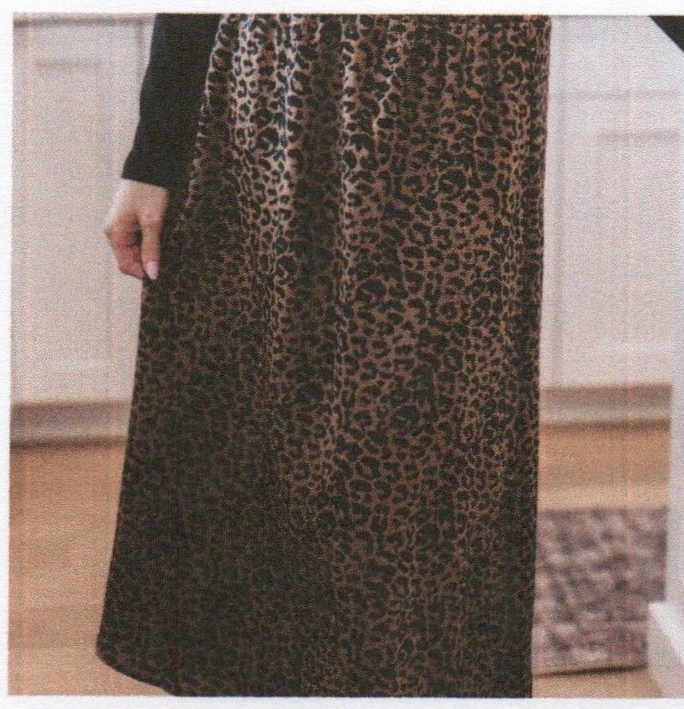 Maxi Skirt Midnight Jaguar, Color: Jaguar, Size: XSmall