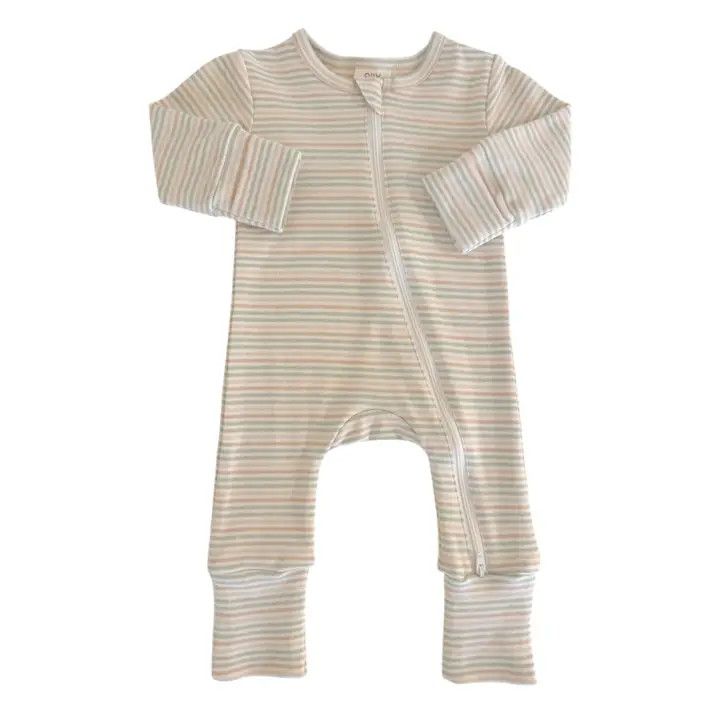 2 Way Romper, Color: Tan, Size: 6-12 mo