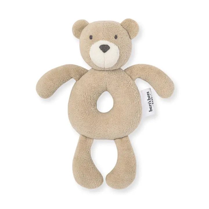 Bear Rattle, Color: Hummus, Size: OS