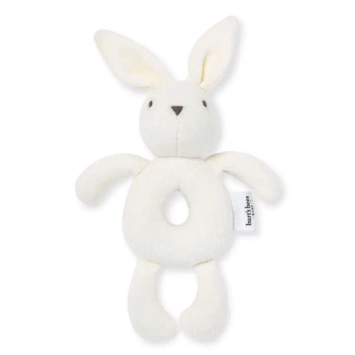Bunny Rattle, Color: Oat, Size: OS