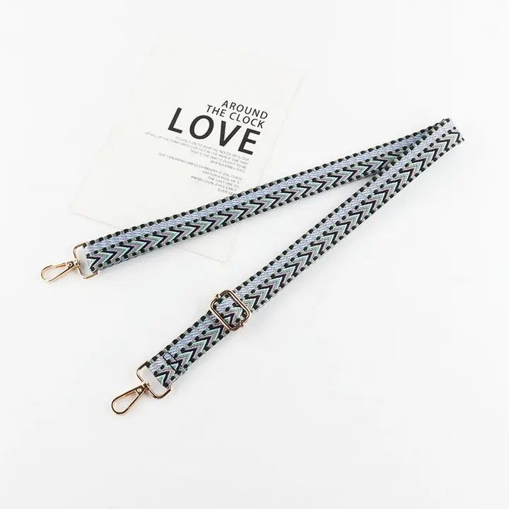 2.5CM Wide Bag Strap, Color: Type5, Size: OS