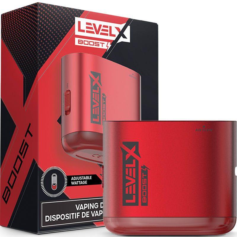 LEVEL X BOOST 850 mah DEVICE -, Size: SCARLET RED