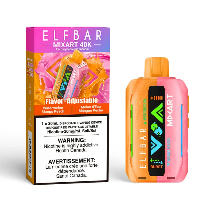 ELF BAR MIXART 40K DISPOSABLE VAPE
