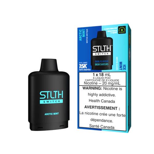 STLTH SWITCH PODS 15K, Color: ARCTIC MINT AND ICE MINT