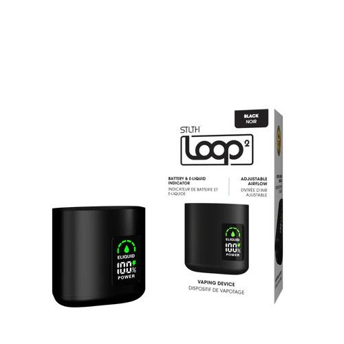STLTH LOOP 2 DEVICE BATTERY -, Size: BLACK