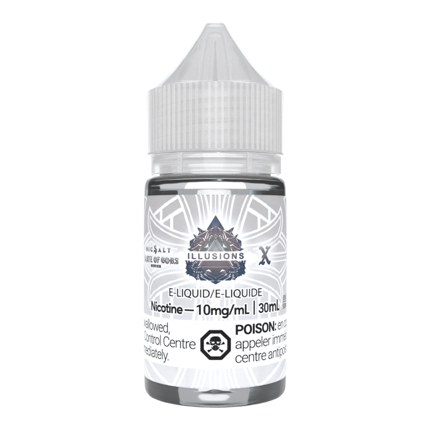 ILLUSIONS SALT NIC - 30 ML, FLAVOUR: 10 MG, NICOTINE: TASTE OF GOD X