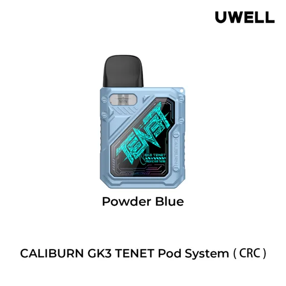 UWELL CALIBURN GK3 TENET OPEN POD KIT [CRC], Size: POWDER BLUE