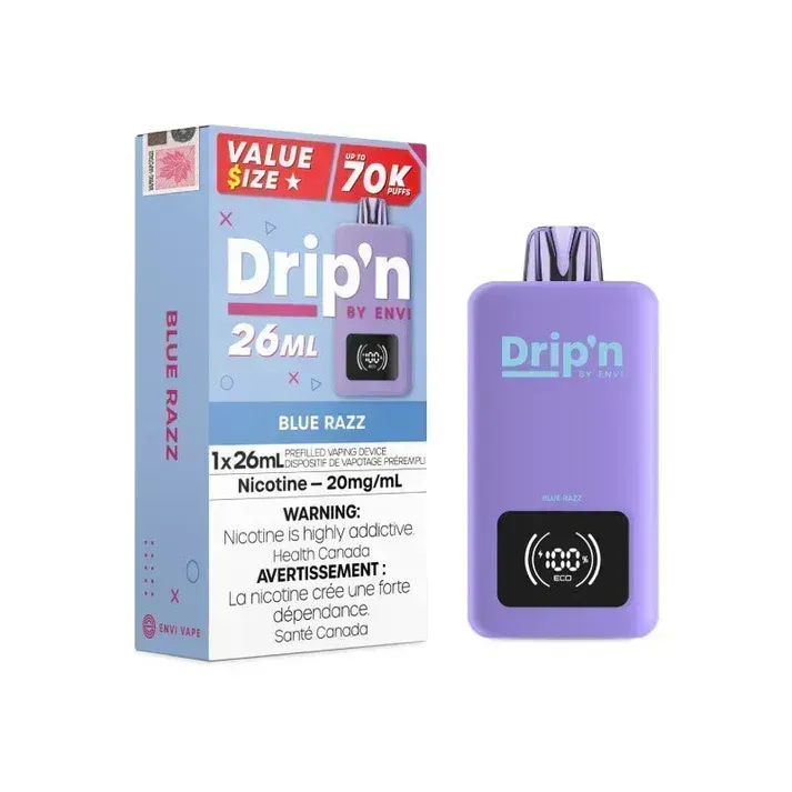 DRIP’N 26mL 70K DISPOSABLE envi