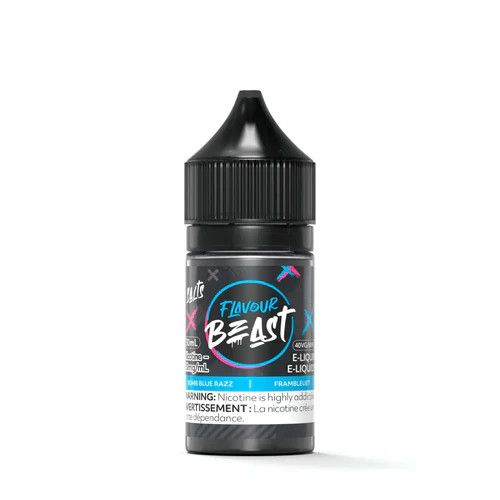 FLAVOUR BEAST SALT NIC - 30 ML, Color: BOMB BLUE RAZZ, Size: 20MG