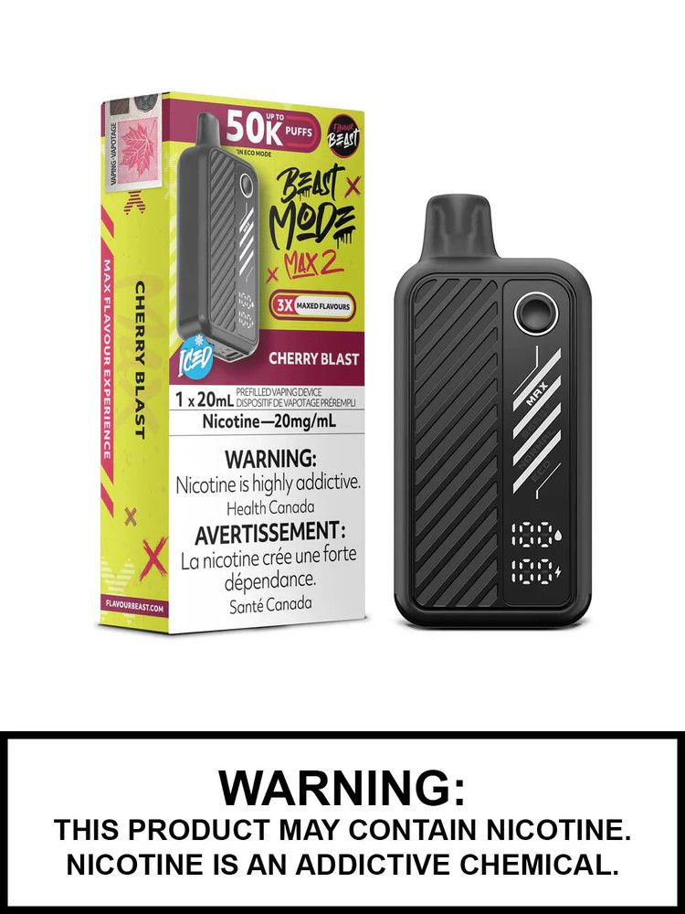 FLAVOUR BEAST  MODE MAX 2, FLAVOUR: CHERRY BLAST