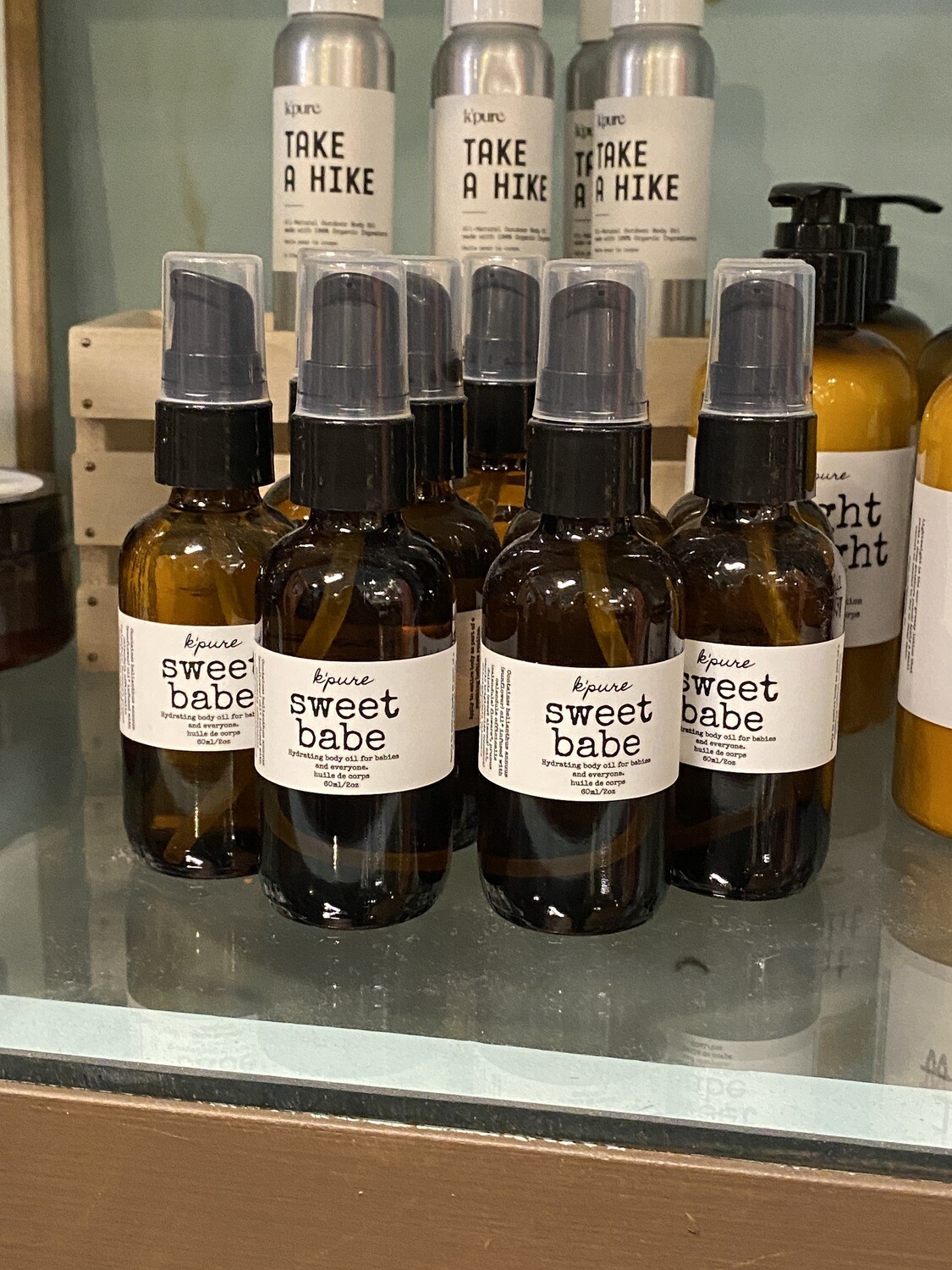 🇨🇦 Sweet Babe, Hydrating Body Oil For Babies