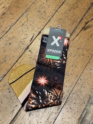 Christmas Socks, Fireworks, O/S
