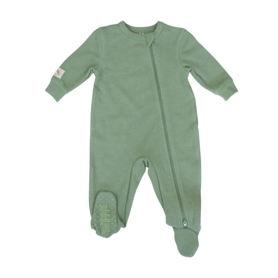 Mini Waffle Footed Sleeper (2 colours)