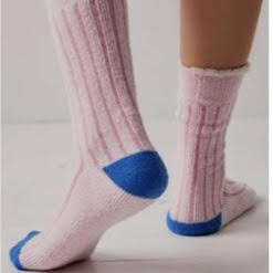 Plush Inside Out Crew Sock (3 colours)