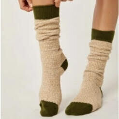 Lodge Popcorn Tall Sock (3 colours)