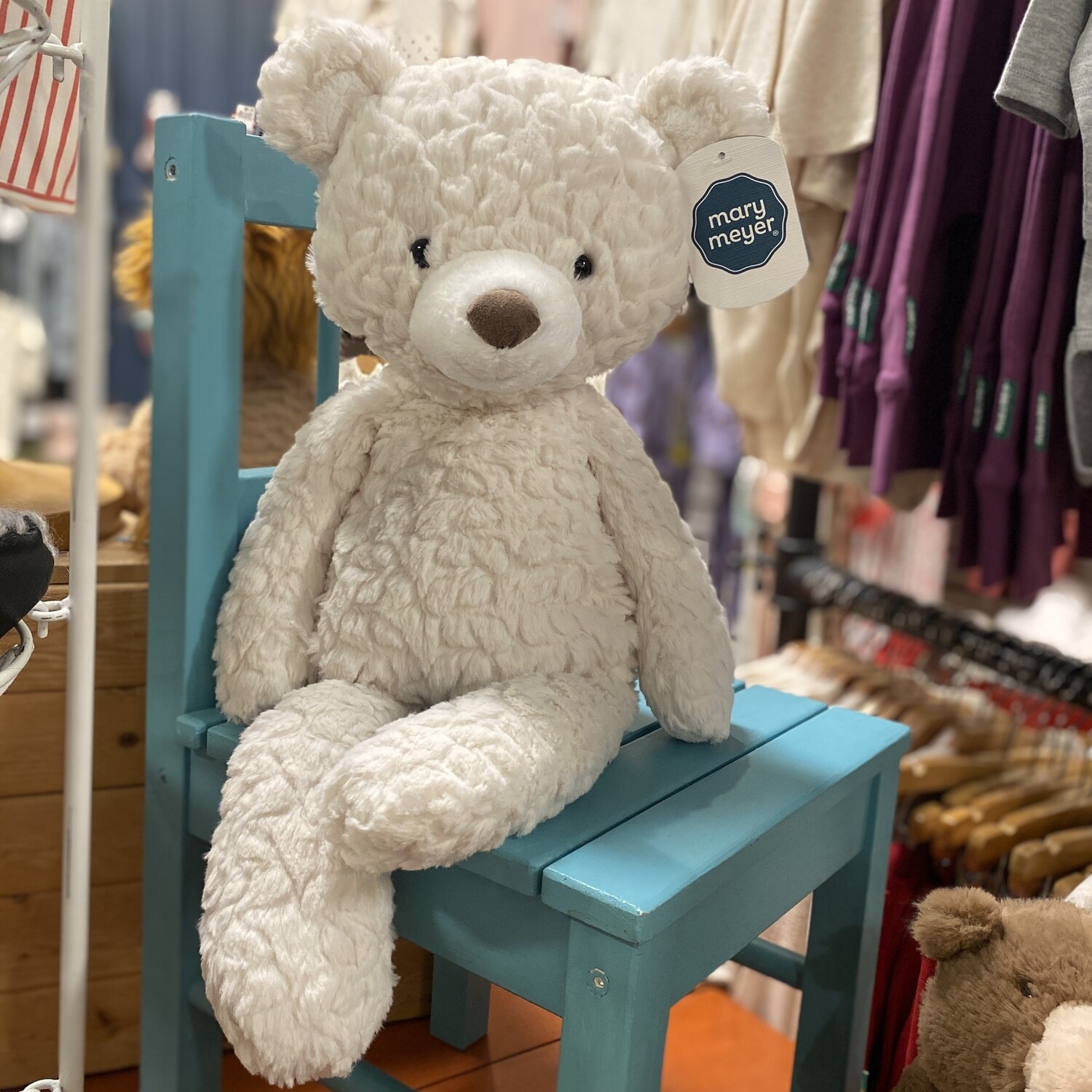 Soft Plush, Medium Cream Putty Bear