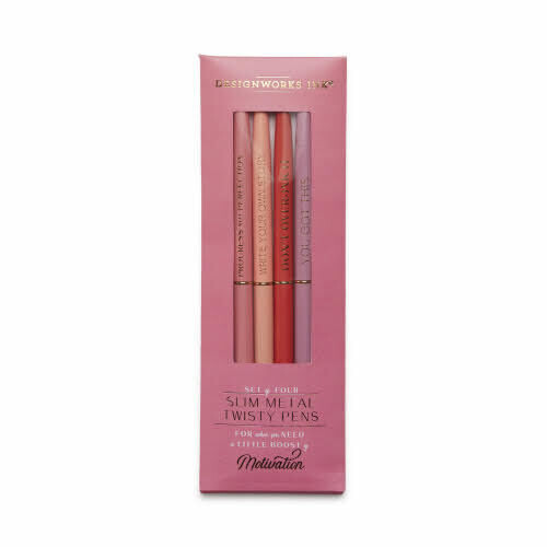 Twisty Slim Metal Pen Set (3 options)
