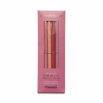 Twisty Slim Metal Pen Set (3 options)