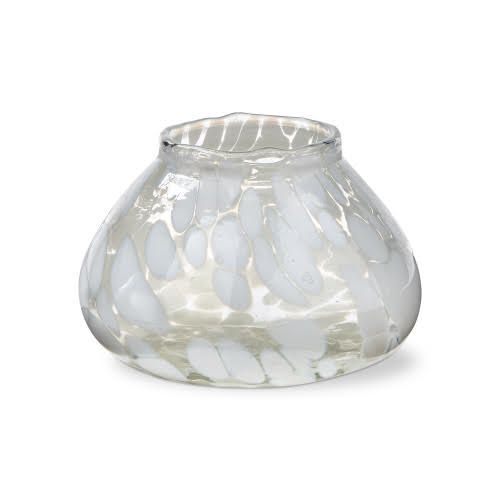 Confetti Glass Tealight Holder