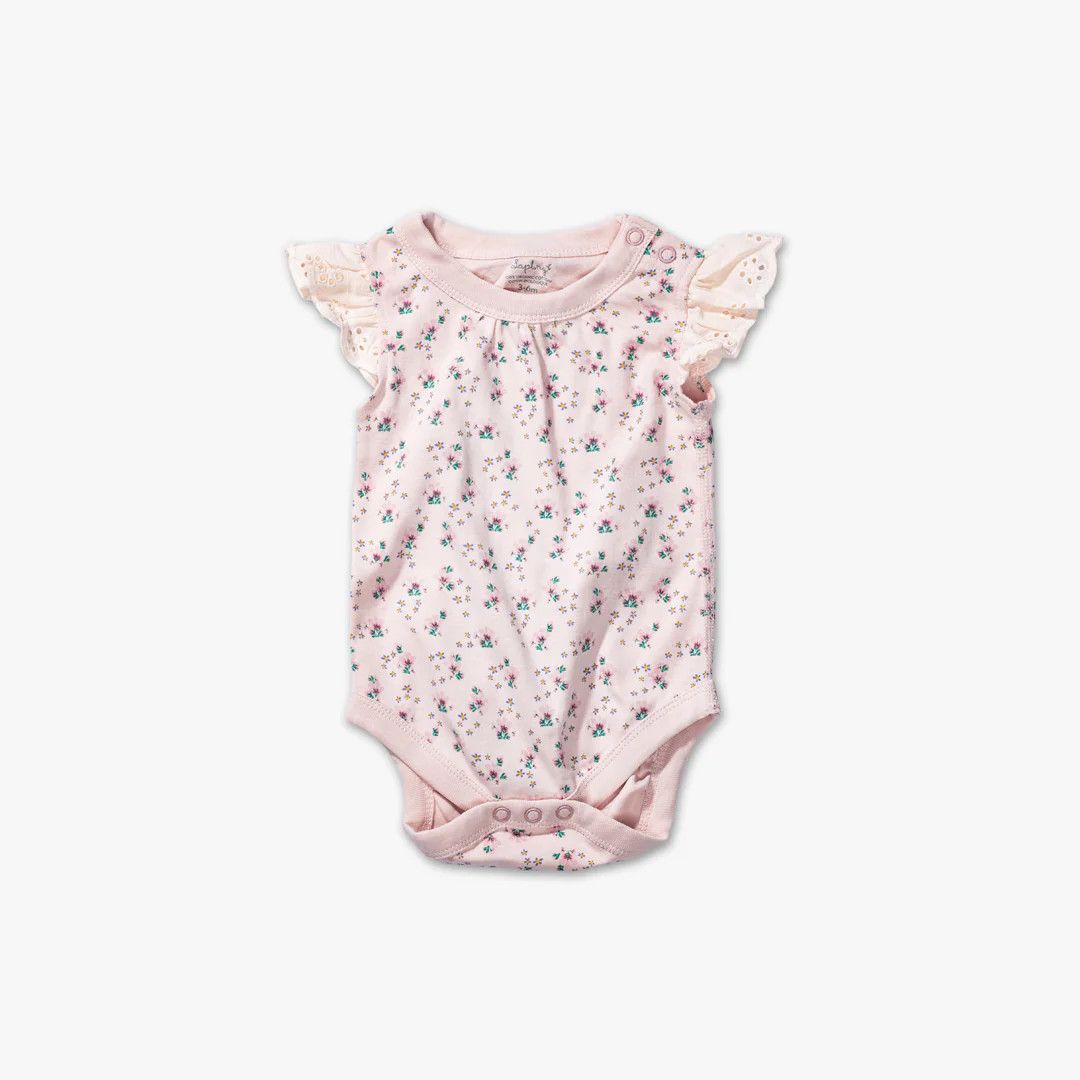 🇨🇦 Honeysuckle Lace Bodysuit, Pink