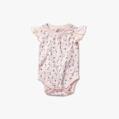 🇨🇦 Honeysuckle Lace Bodysuit, Pink