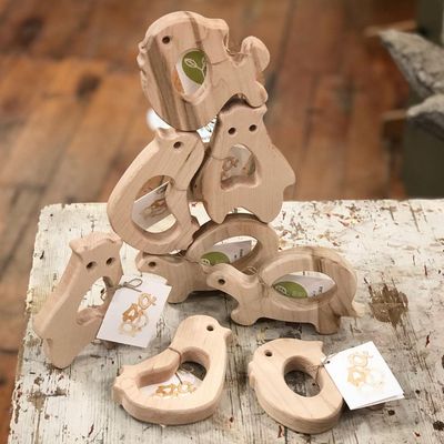 🇨🇦 Wooden Animal Shaped Toy (4 styles)