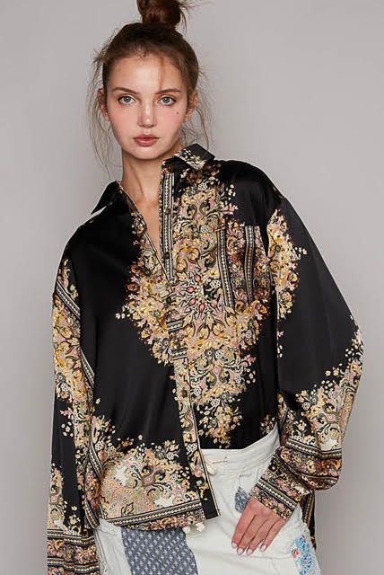 Flower Cluster Blouse